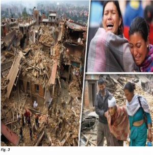 effects of earthquakes collage