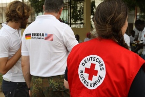 Ebola Humanitarian Mission To West Africa In Cooperation With The German Red Cross Military Medicine Worldwide