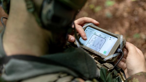 chain of Survival: The spoken information is automatically transferred to standard medical documentation. Photo: German Armed Forces / Patrick Grüterich