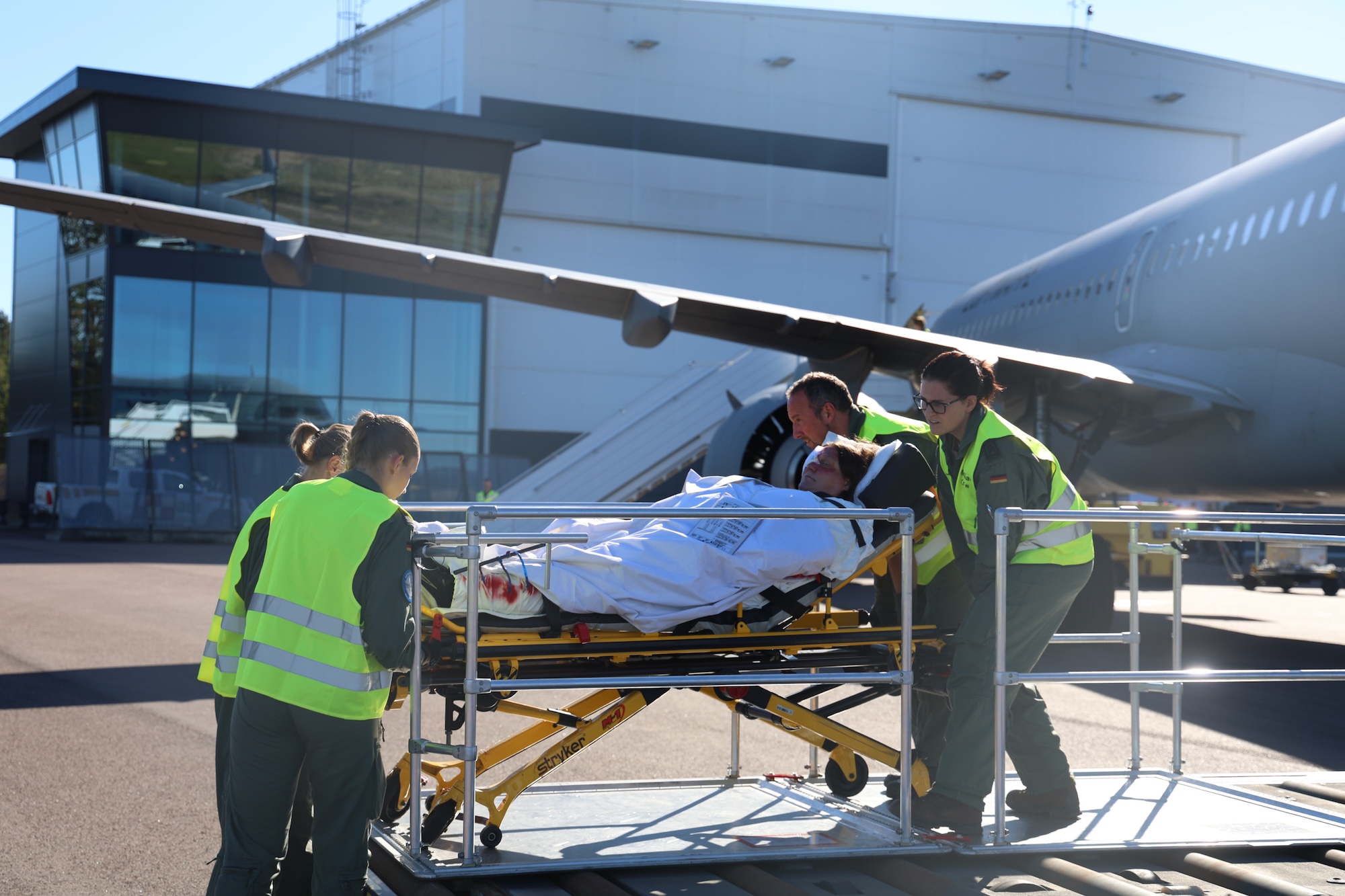 A German Air Force A321LR has been modified by Lufthansa Technik for MedEvac and used for the first time in strategic patient transport.