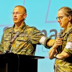 Austausch: Verantwortlich für das wissenschaftliche Programm und den Spirit der CMC-Conference sind seit 2014 Oberfeldarzt Dr. Florent Josse und Oberfeldarzt Daniela Lenard aus Ulm.