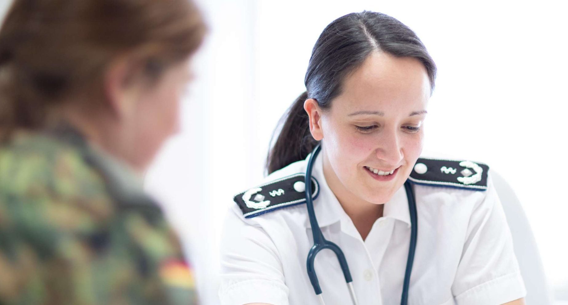 Auch Paliativmedizin gehört zur truppenärztlichen Versorgung. (Symbolbild)