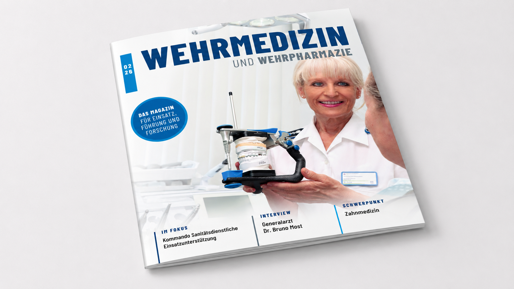 Die neue Ausgabe der Wehrmedizin und Wehrpharmazie.