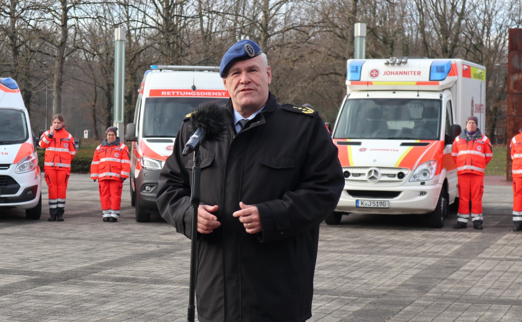 Generaloberstabsarzt Dr. Ralf Hoffmann, Befehlshaber des Zentralen Sanitätsdienstes der Bundeswehr.