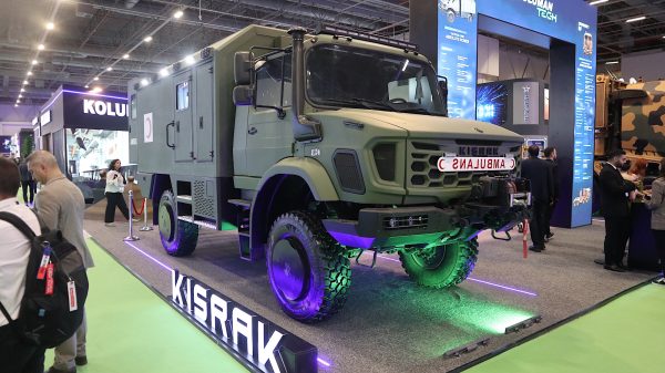 Geländegängig: KISRAK 4x4 von Koluman Otomotiv in der Ambulanz-Version auf der SAHA 2026.