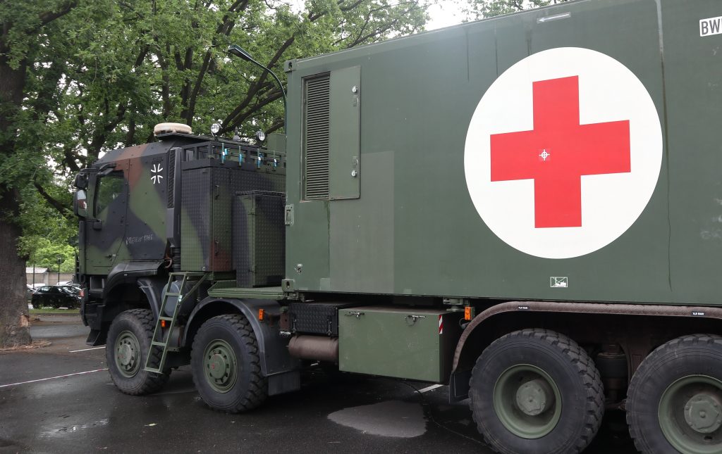 The mobile medical facilities to be supplied by Rheinmetall will be transported on protected HX trucks.