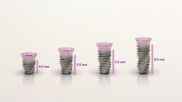 Das Helix Short von Neodent® – die Lösung bei vertikaler Knochenatrophie. Bildrechte: © Straumann Group; uneingeschränktes Nutzungsrecht in Bezug auf diese Meldung