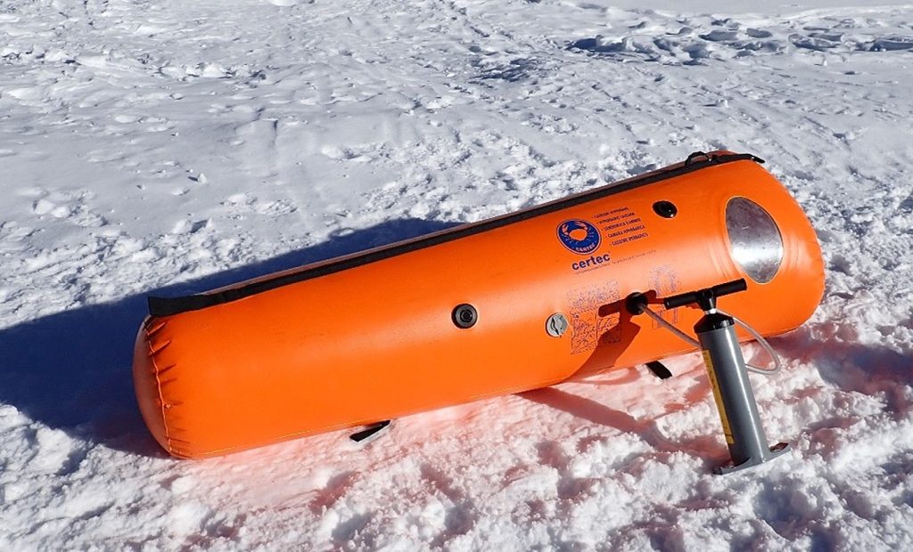 CertecBag Variante Trekking mit 180 mbar Innen- druck (Bildquelle: Raimund Lechner)