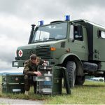 Modulcontainer von ZARGES im Feldeinsatz.