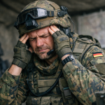 Bundeswehrsoldat mit Kopfschmerzerkrankungen.