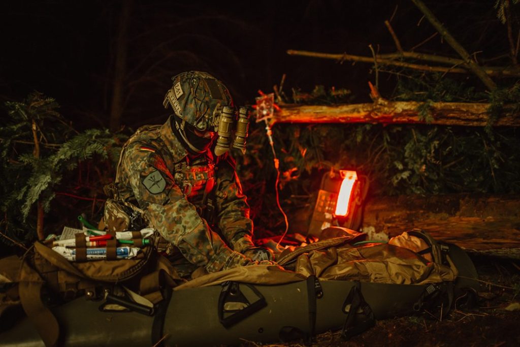 The German Armed Forces have already tested the XPLight lighting system.