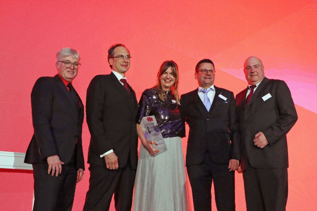 Björn Steiger Award für WEINMANN-Beatmungsmodus CCSV verliehen – Foto von der Preisverleihung.