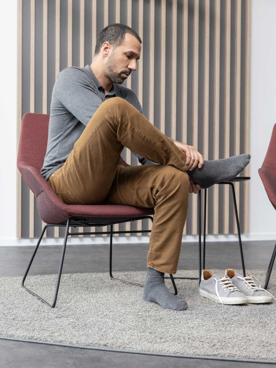 Orthopädische Einlagen können in vielen Alltags- und Sportschuhen getragen...