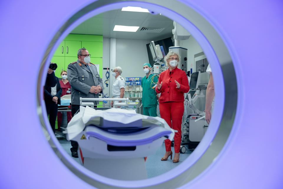 Antrittsbesuch der Bundesministerin der Verteidigung, C.Lambrecht, beim...