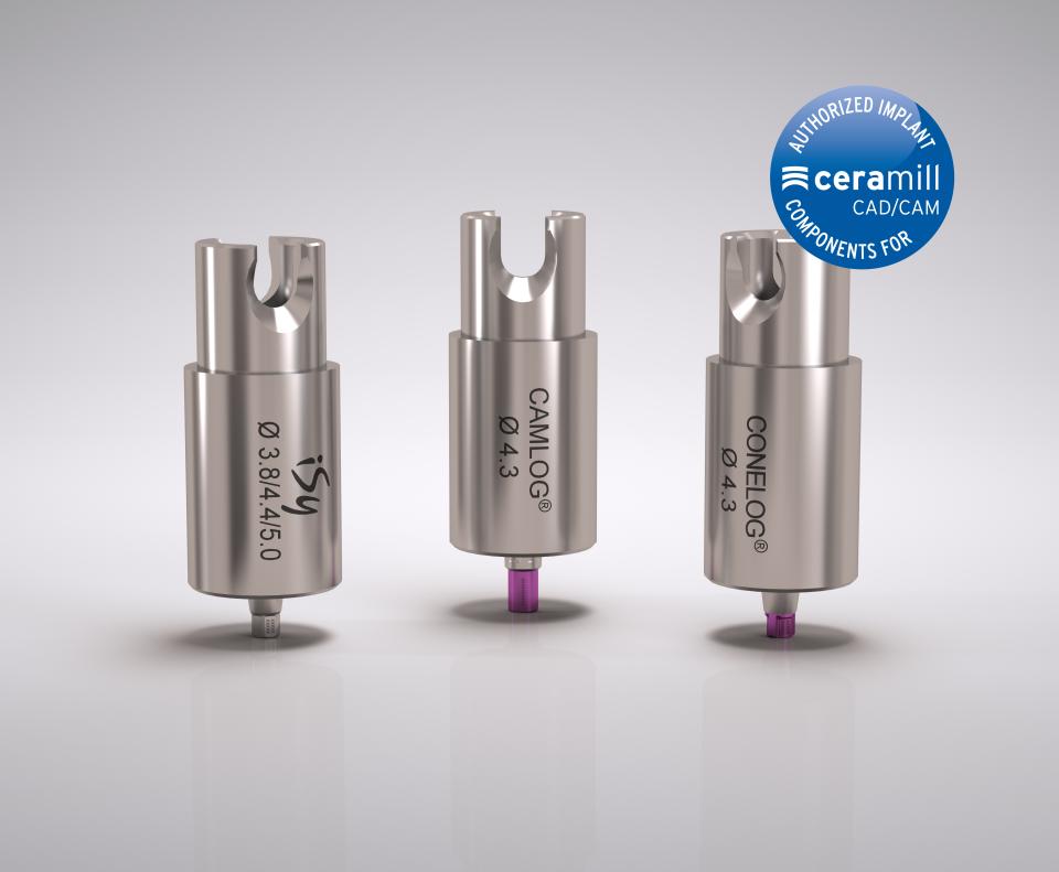 Die neuen iSy®, CAMLOG® und CONELOG® CAM-Rohlinge für das Ceramill®...