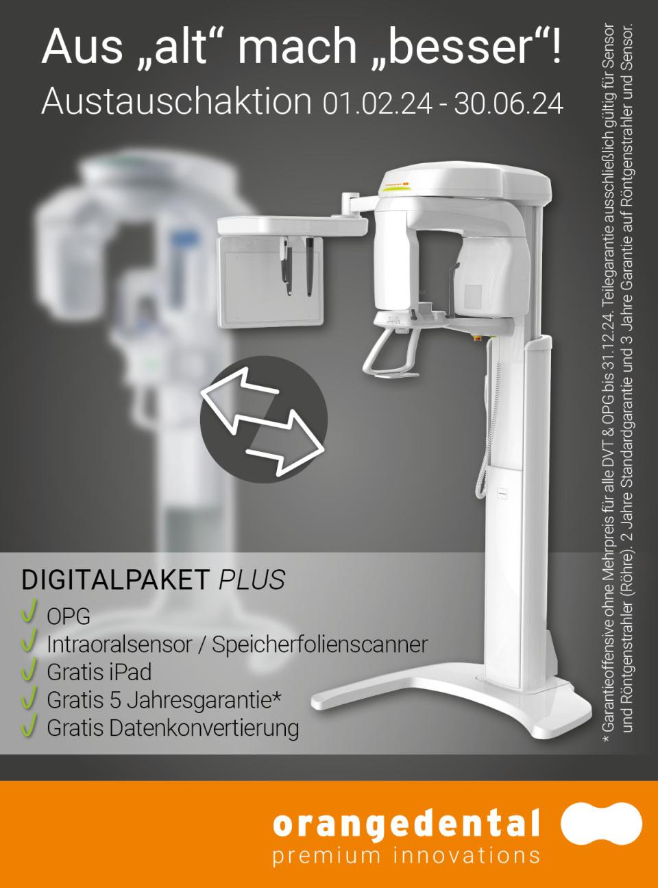 Aus „alt“ mach „besser“. Austauschaktion Röntgen 2024...