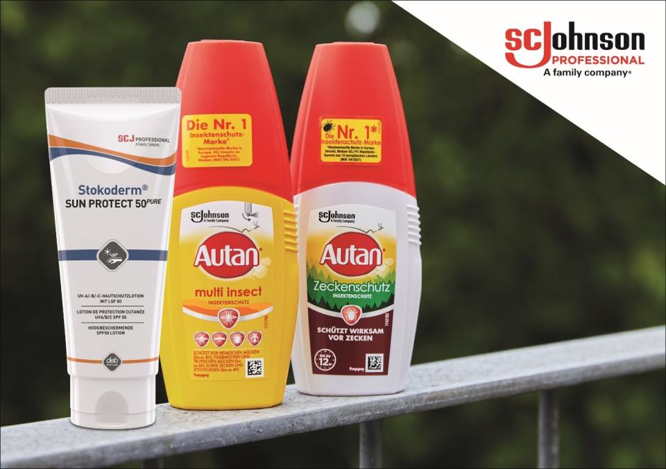 Schutz für Outdoor-Worker von SC Johnson Professional®
Autan®-Biozidprodukte...