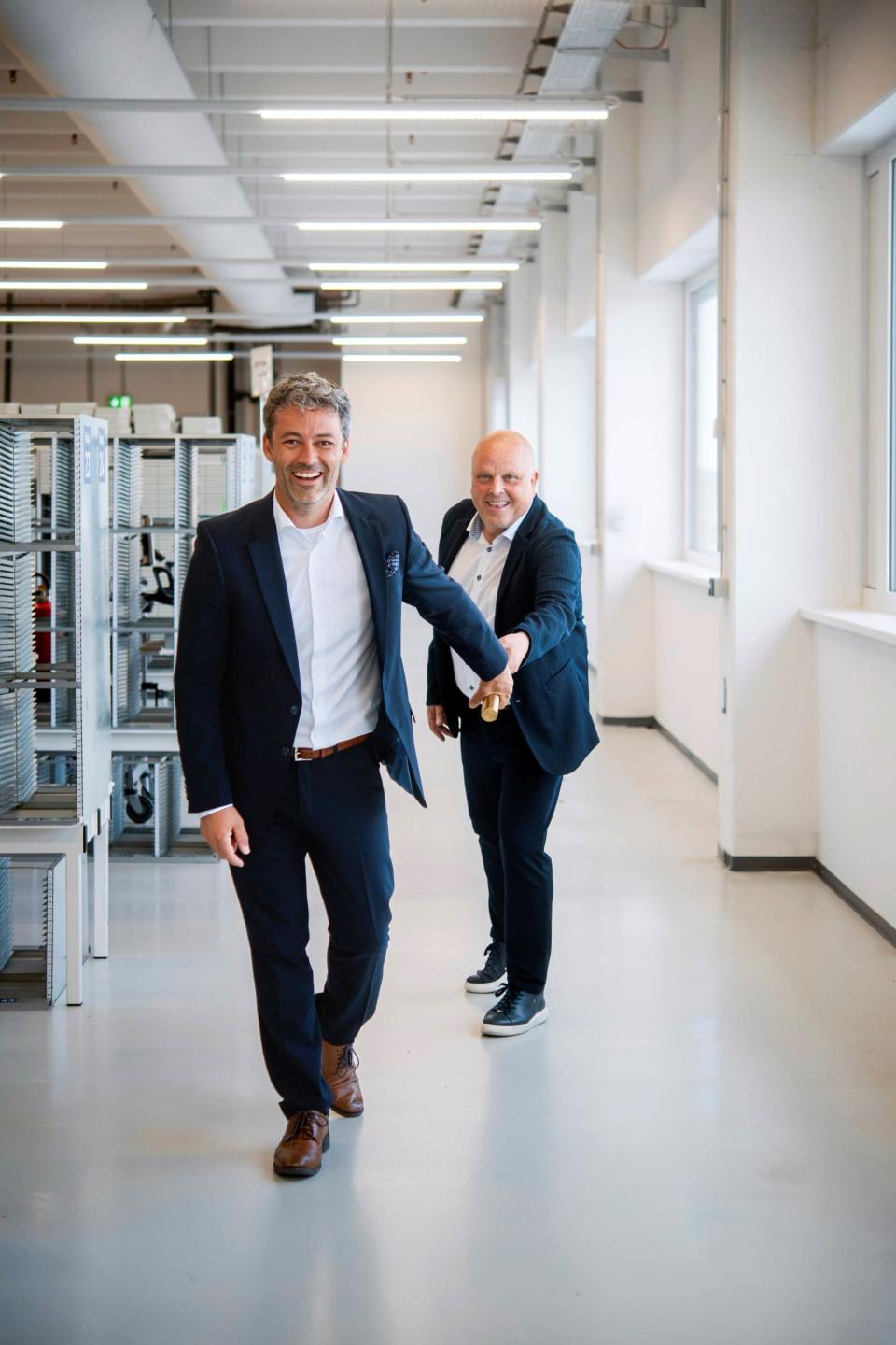 Martin Frontull (vorne), Norbert Wild (hinten)