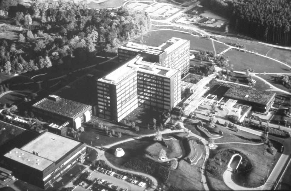 Luftbild des BwKrhs Ulm