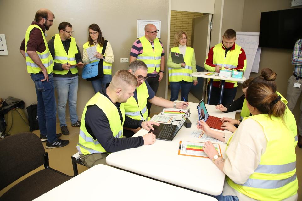 Die Sichtung, die so genannte Triage, hilft bei der schnellen und...