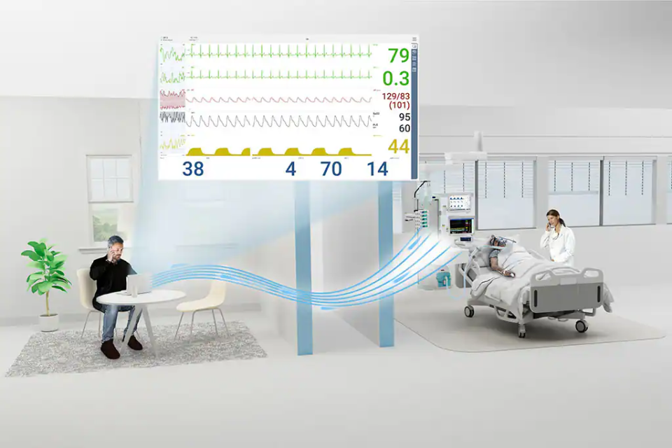 Wichtige Patienteninformationen und der momentane Status jederzeit und überall...