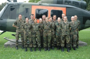 Abb 1. PumA Lehrgang an der SanAkBw. Foto SanAkBw