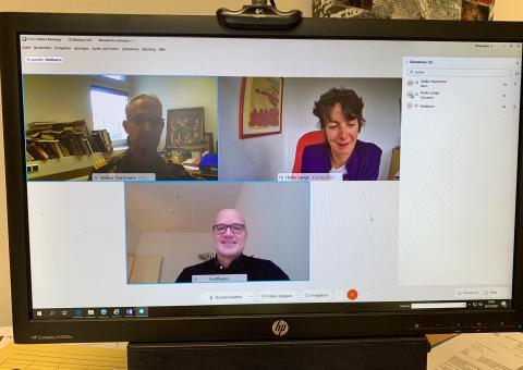 Interview am 29.10.2020 per Cisco Webex Meetings
