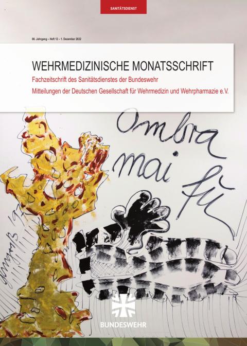 Aktuelle Ausgabe der Wehrmedizinischen Monatsschrift erschienen