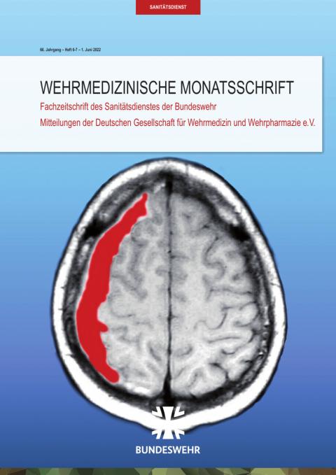 Aktuelle Ausgabe der Wehrmedizinischen Monatsschrift erschienen
