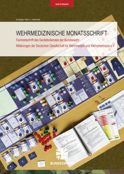 Die zweite Ausgabe der Wehrmedizin und Wehrpharmazie ist erschienen!