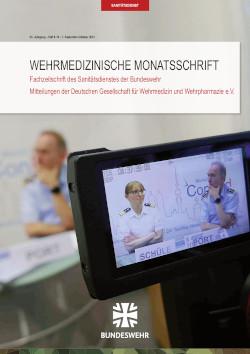 Aktuelle Ausgabe der  Wehrmedizinischen Monatsschrift